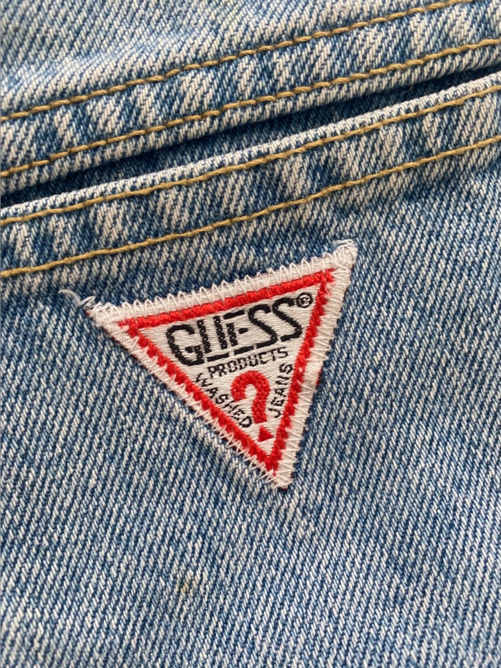 Vintage Guess high waist faded wash jeans Size 24/25